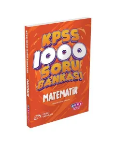 Ders Koçu KPSS Matematik 1000 Soru Bankası Çözümlü Ders Koçu Yayınları