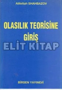 Olasılık Teorisine Giriş