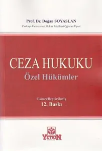 Ceza Hukuku Özel Hükümler