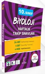Karekök Yayınları 10. Sınıf Biyoloji Haftalık Takip Sınavları