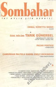 Sombahar: İki Aylık Şiir Dergisi  - Sayı: 27, Ocak - Şubat 1995