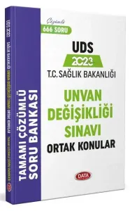 Data Yayınları 2025 T.C. Sağlık Bakanlığı Ünvan Değişikliği Sınavı Ortak Konular Prestij Tamamı Çözümlü Soru Bankası