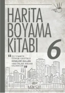 Harita Boyama Kitabı - Dünya 6