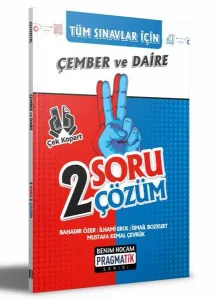 2022 Tüm Sınavlar İçin Çember ve Daire 2 Soru 2 Çözüm Fasikülü;Pragmatik Serisi