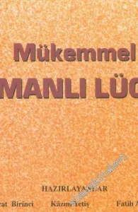 Mükemmel Osmanlı Lügati -        2003