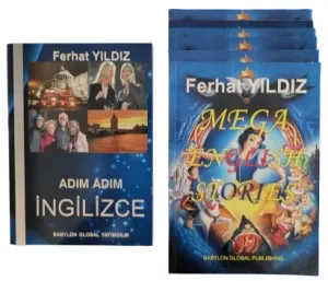 İNGİLİZCE SET: ADIM ADIM İNGİLİZCE + MEGA ENGLISH STORIES