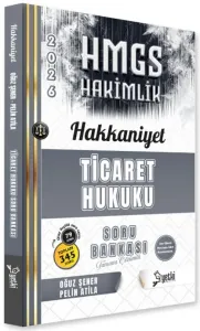 Yetki Yayınları 2026 HMGS Hakkaniyet Ticaret Hukuku Soru Bankası