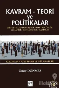 Kavram Teori ve Politikalar - 2017 Kurumlar Yazılı Sınavı ve Mülakatları