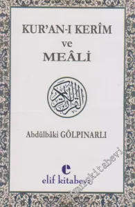 Kuran-ı Kerim ve Meali -