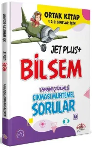Editör Yayınları 1. 2. 3. Sınıflar İçin BİLSEM Hazırlık Jet Plus Çıkması Muhtemel Sorular Çözümlü