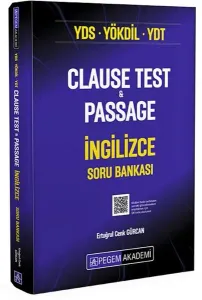 YDS YÖKDİL YDT Clause Test ve Passage İngilizce Soru Bankası
