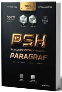 Paragrafı Sevdiren Hoca TYT AYT MSÜ KPSS ALES DGS Paragraf Soru Bankası