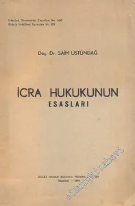 İcra Hukukunun Esasları - İMZALI - -