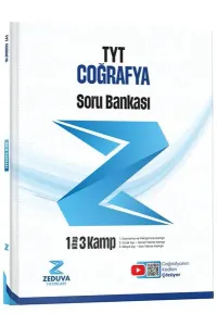 Zeduva Yayınları Coğrafyanın Kodları TYT Coğrafya 1 Kitap 3 Kamp Soru Bankası