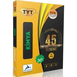 Paraf Yayınları TYT Kimya Video Çözümlü 45 Deneme