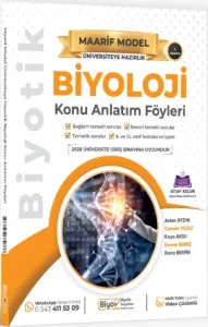 BİYOTİK Ü.HAZ MAARİF K.A. FÖYLERİ BİYOLOJİ - 2027