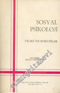 Sosyal Psikoloji: Teori ve Sorunlar -