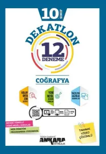 10. Sınıf Dekatlon Coğrafya 12 Deneme