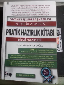 Diyanet İşleri Başkanlığı Yeterlik ve MBSTS Pratik Hazırlık Kitabı Bilgi Hazinesi