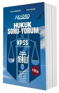 A Kadro KPSS A Grubu Hukuk Soru Yorum Soru Bankası Çözümlü