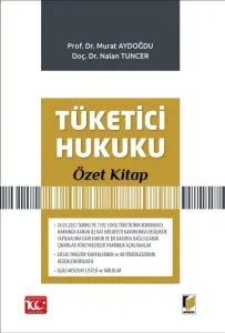 Tüketici Hukuku Özet Kitap