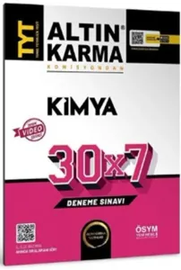 ALTINKARMA TYT KİMYA 30*7 DENEME SINAVI 2027