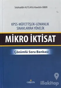 KPSS - Müfettişlik, Uzmanlık Sınavlarına Yönelik Mikro İktisat