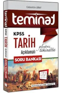 657 KPSS Teminat Tarih Açıklamalı Soru Bankası 2018