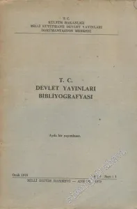 TC Devlet Yayınları Bibliyografyası -