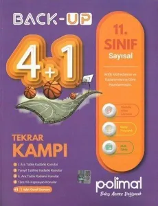 Polimat 11. Sınıf Back-Up 4+1 Kamp Kitabı - Sayısal