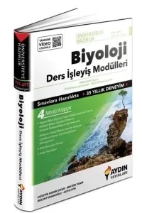 Aydın Yayınları TYT AYT Biyoloji Ders İşleyiş Modülleri 4 Modül