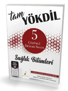 Pelikan Yayınları Tam YÖKDİL Sağlık Bilimleri Dijital Çözümlü 5 Deneme Sınavı