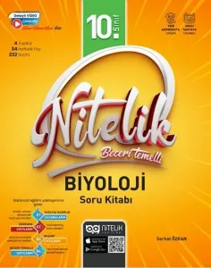 Nitelik 10.Sınıf Beceri Temelli Biyoloji Soru Kitabı *YENİ*