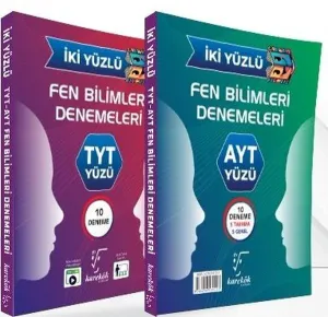 SÜPER FİYAT Karekök Yayınları TYT AYT Fen Bilimleri İki Yüzlü Deneme