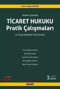 Ticaret Hukuku Pratik Çalışmaları