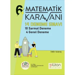 Plüton Yayınları Matematik Karavanı 6. Sınıf 14 Deneme Sınavı