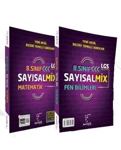 Karekök Yayınları 8.Sınıf LGS SayısalMix Matematik ve Fen Bilimleri