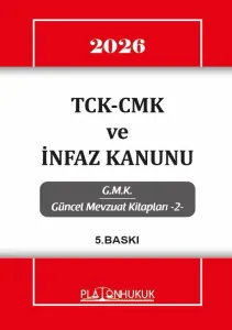 TCK-CMK ve İnfaz Kanunu 5. Baskı