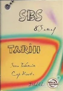 SBS 8. Sınıf Tarih Soru Tahmin Cep Kartı