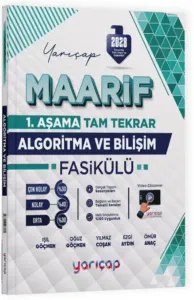 YarıÇap Yayınları 2028 Algoritma ve Bilişim Maarif Fasikülü 1. Aşama