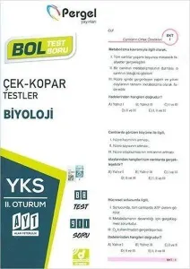 Pergel AYT Biyoloji Çek-Kopar Yaprak Test (Yeni)