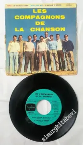 45 RPM SINGLE PLAK VINYL: Les Compagnons De La Chanson - Vénus -        1959