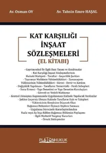 Kat Karşılığı İnşaat Sözleşmeleri