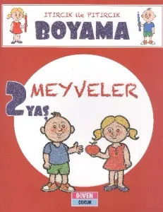 Meyveler - Itırcık İle Pıtırcık Boyama 2 Yaş
