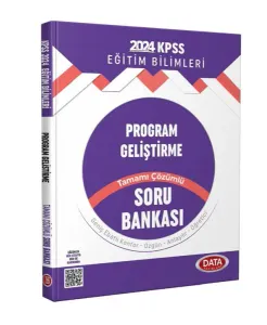 Data Yayınları 2026 MEB AGS Eğitim Bilimleri Program Okuryazarlığı Çözümlü Soru Bankası