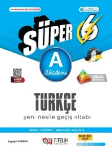 Nitelik Yayınları 6. Sınıf Süper Türkçe A Yeni Nesil Geçiş Kitabı