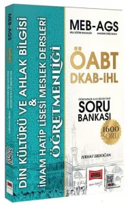Yargı Yayınları MEB-AGS ÖABT DKAB-İHL Din Kültürü ve Ahlak Bilgisi Öğretmenliği Soru Bankası
