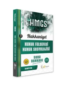Hukuk Felsefesi - Hukuk Sosyolojisi Hakkaniyet Soru Bankası
