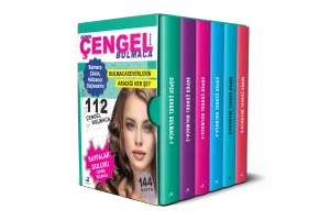 Süper Çengel Bulmaca 6 Kitap Kutulu Set