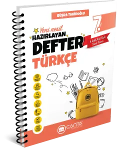 Çanta - 7.Sınıf. Defter Hazırlayan Türkçe